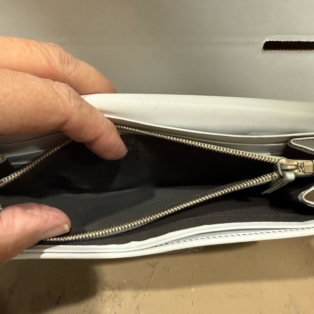 Fendi Monogram Black and White Clutch - Picture 6 of 7